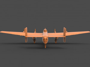 handley page halifax Modello di stampa 3D