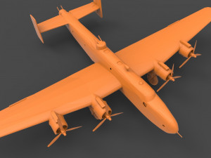 handley page halifax Modello di stampa 3D