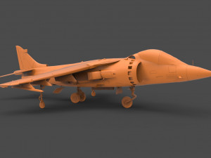 av-8b Model do druku 3D
