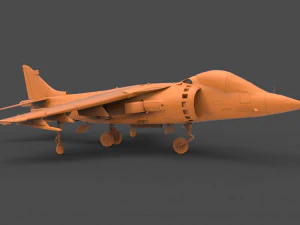 av-8b 3D Druckmodell