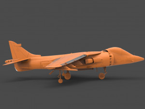 av-8b Model do druku 3D