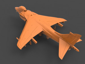 av-8b Model do druku 3D