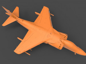 av-8b Model do druku 3D