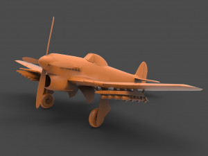 f6f hellcat 3D Print Model