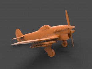 f6f hellcat Model do druku 3D