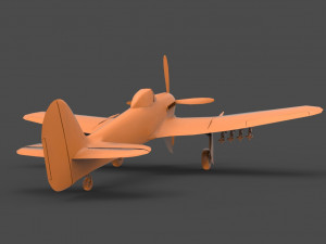 f6f hellcat Model do druku 3D