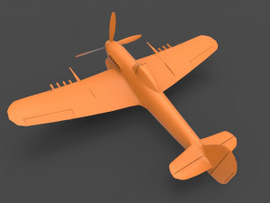 f6f hellcat Model do druku 3D