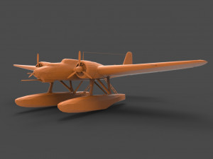 heinkel he 115 Modelo de Impressão 3D