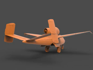 heinkel he 162 3D Print Model