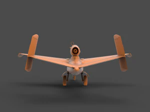 heinkel he 162 3D Print Model