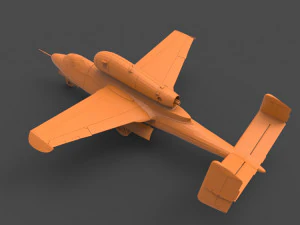 heinkel he 162 3D Print Model