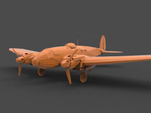 heinkel er 111 3D Druckmodell