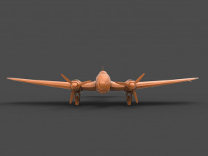 heinkel he 111 Model do druku 3D