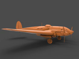 heinkel he 111 3D Print Model