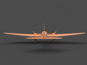 heinkel he 111 Model do druku 3D