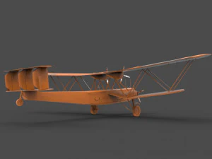 handley page hp42 3D Print Model