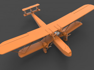 handley page hp42 Modello di stampa 3D