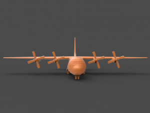 c-130 hercules Modèles 3D en vedette