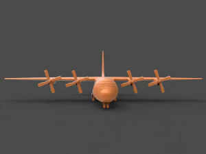 c-130 hercules 3D Print Model