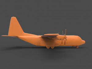 c-130 hercules Modèles 3D en vedette