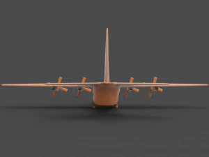 c-130 hercules 3D Print Model