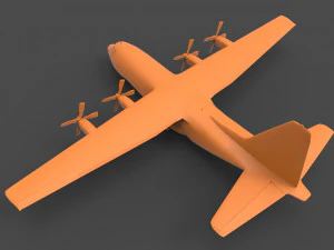 c-130 hercules 3D Print Model
