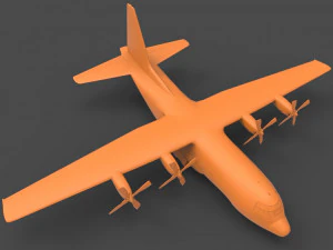 c-130 hercules 3D Print Model