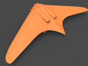 horten ho 229 Modelo de impresión 3D