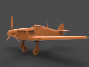hawker hurricane 3D Print Model