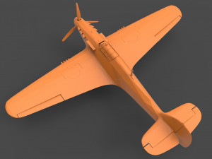 hawker hurricane 3D Print Model