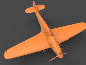 hawker hurricane 3D Print Model