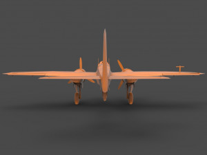 junkers ju 88 3D 프린트 모델