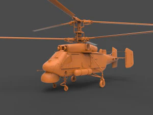 ka-25 Modello di stampa 3D