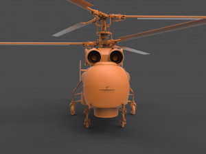 ka-27 3Dプリントモデル