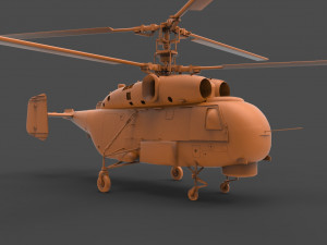 ka-27 3Dプリントモデル