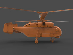 ka-27 Modello di stampa 3D