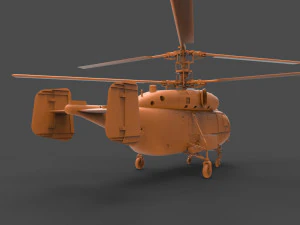 ka-27 Modello di stampa 3D