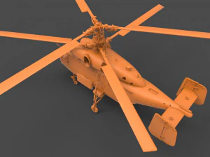 ka-27 Modello di stampa 3D
