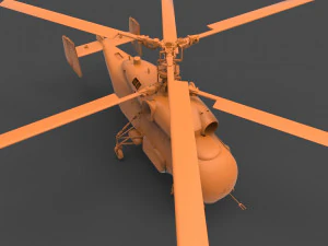 ka-27 Modello di stampa 3D