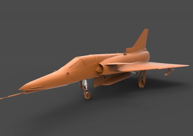 iai kfir 3Dプリントモデル .c4d .max .obj .3ds .fbx .stl .blend 