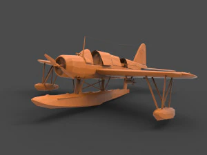 curtiss sb2c Modello di stampa 3D