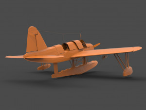 curtiss sb2c Modelo de Impressão 3D