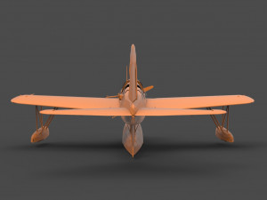 curtiss sb2c Modelo de Impressão 3D