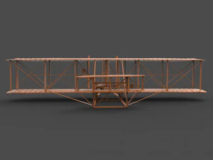 라이트 형제 플라이어 3D 모델 3D 프린트 모델