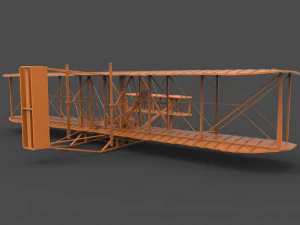 라이트 형제 플라이어 3D 모델 3D 프린트 모델