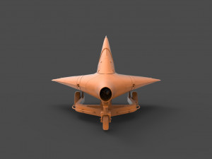 lippisch p13a 3Dプリントモデル