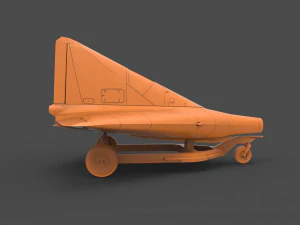 lippisch p13a 3D Print Model