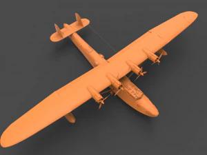 kawanishi h6k5 3D Print Model