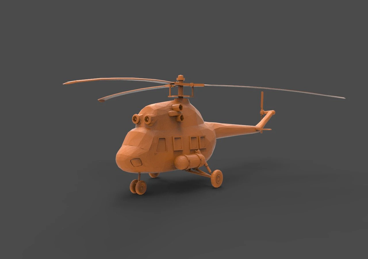 mi-2 3D Print Model .c4d .max .obj .3ds .fbx .stl .blend