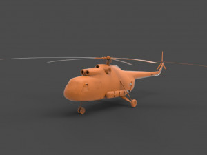 mi-8 3Dプリントモデル